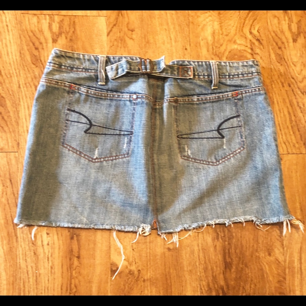 American Eagle 🦅 Jean Skirt Sz 12 - Picture 2 of 3